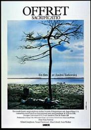 Filmplakat "Das Opfer" Andreji Tarkowski
