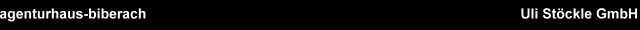 Uli St�ckle GmbH im Agenturhaus Biberach